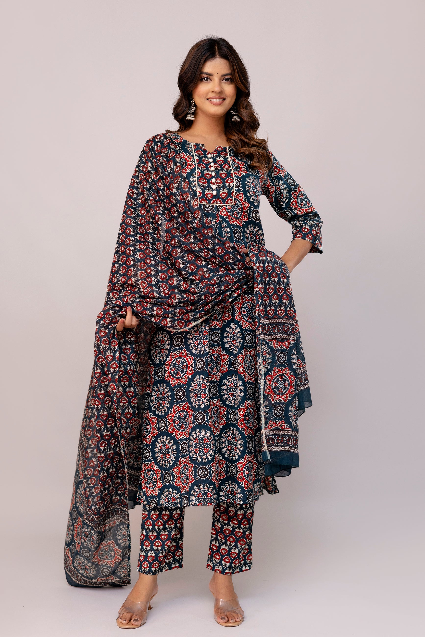 Navy colour suit for girl