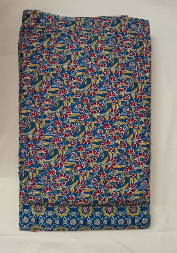 Taj Cotton Top And Bottom With Mulmul  Cotton Dupatta (2.50 Meter ).