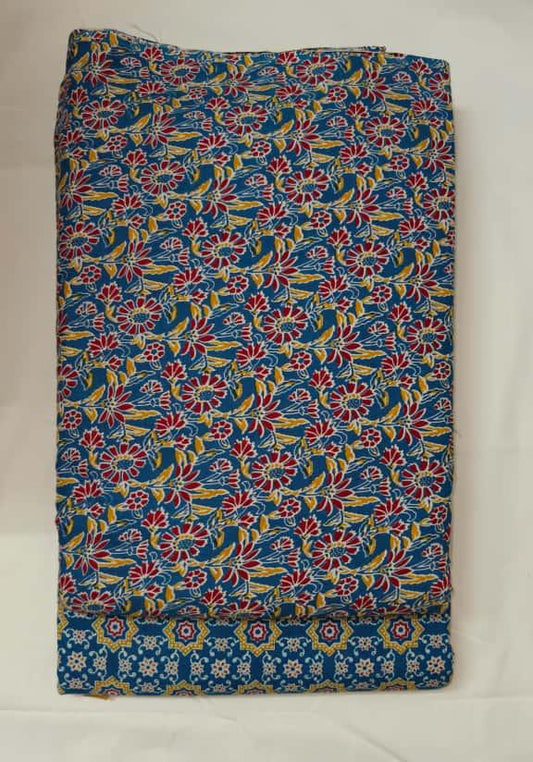 Taj Cotton Top And Bottom With Mulmul  Cotton Dupatta (2.50 Meter ).