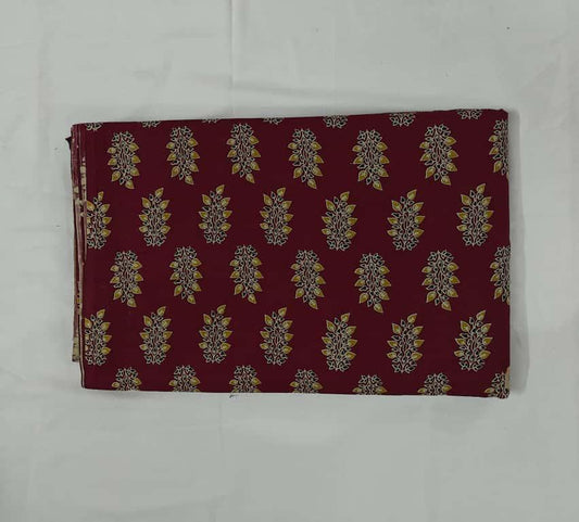 Taj Cotton Top And Bottom With Mulmul  Cotton Dupatta (2.50 Meter ).