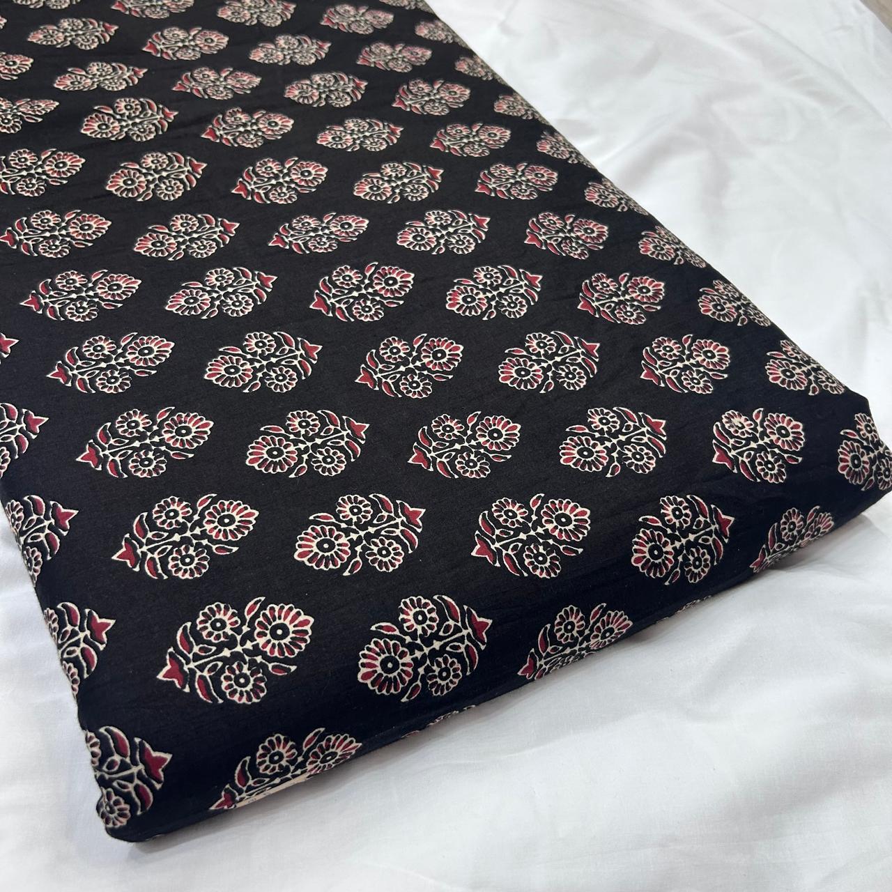 Taj Cotton Top And Bottom With Mulmul  Cotton Dupatta (2.50 Meter).