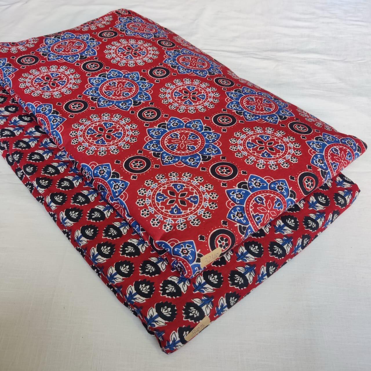 Taj Cotton Top And Bottom With Mulmul Cotton Dupatta (2.50 Meter).